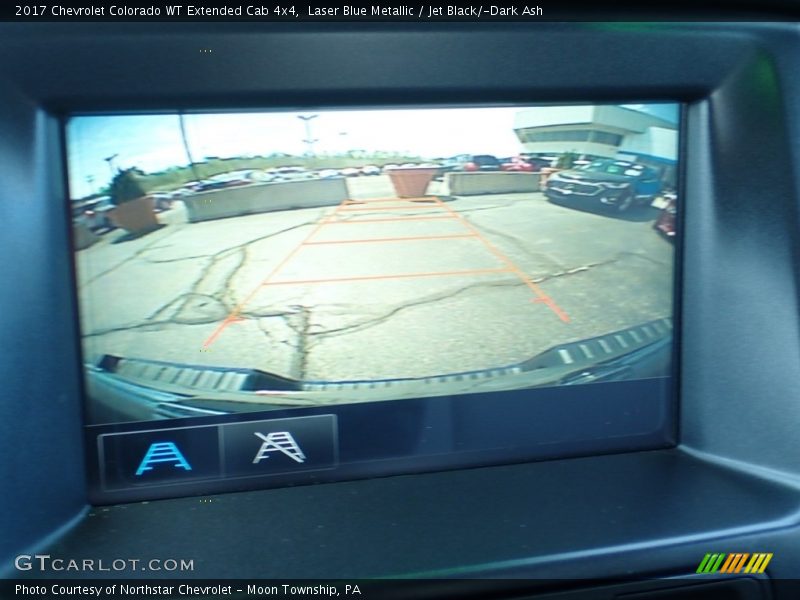Laser Blue Metallic / Jet Black/­Dark Ash 2017 Chevrolet Colorado WT Extended Cab 4x4