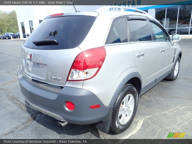 Silver Pearl / Gray 2008 Saturn VUE XE 3.5 AWD