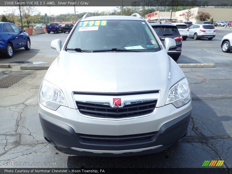 Silver Pearl / Gray 2008 Saturn VUE XE 3.5 AWD