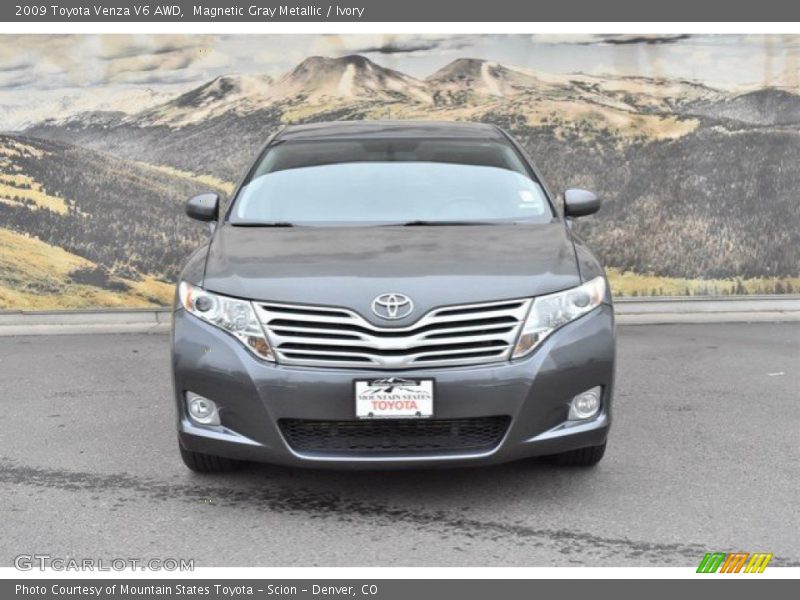 Magnetic Gray Metallic / Ivory 2009 Toyota Venza V6 AWD