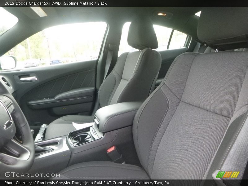 Sublime Metallic / Black 2019 Dodge Charger SXT AWD