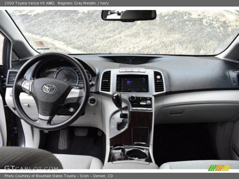 Magnetic Gray Metallic / Ivory 2009 Toyota Venza V6 AWD