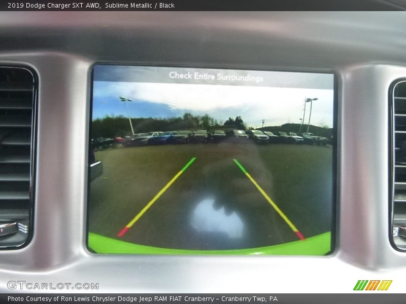 Sublime Metallic / Black 2019 Dodge Charger SXT AWD