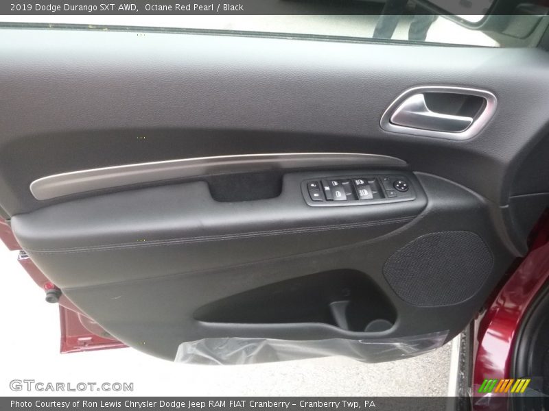 Octane Red Pearl / Black 2019 Dodge Durango SXT AWD
