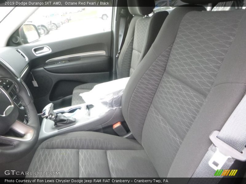 Octane Red Pearl / Black 2019 Dodge Durango SXT AWD