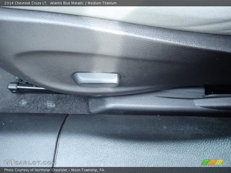 Atlantis Blue Metallic / Medium Titanium 2014 Chevrolet Cruze LT