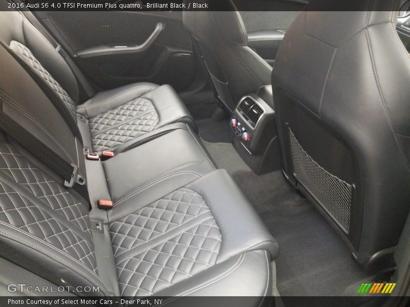 Rear Seat of 2016 S6 4.0 TFSI Premium Plus quattro