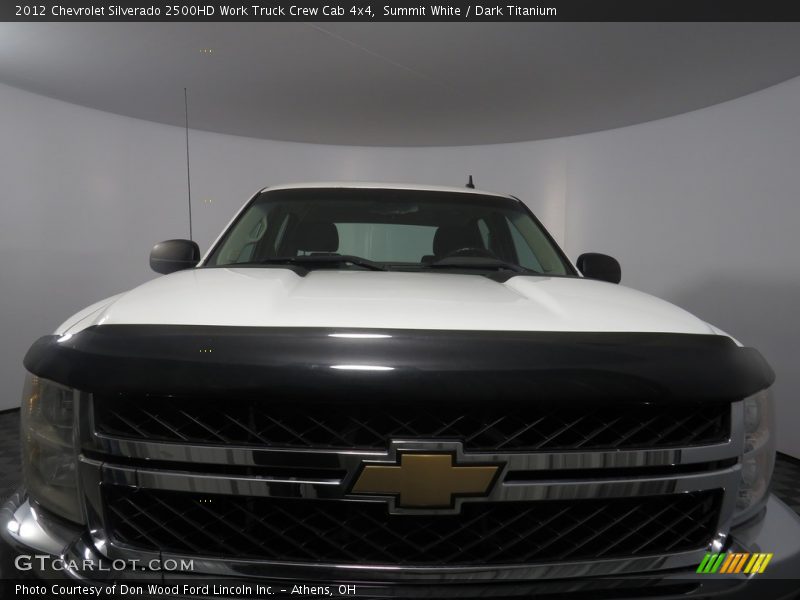 Summit White / Dark Titanium 2012 Chevrolet Silverado 2500HD Work Truck Crew Cab 4x4