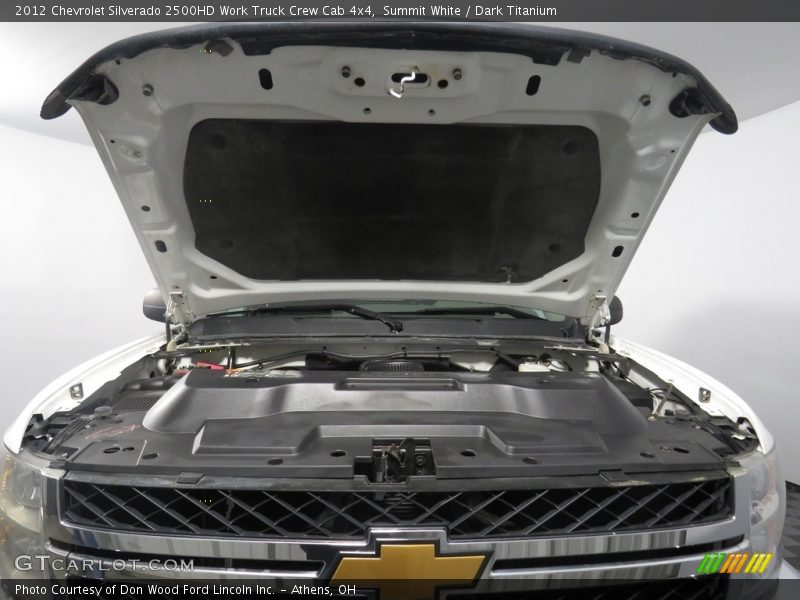 Summit White / Dark Titanium 2012 Chevrolet Silverado 2500HD Work Truck Crew Cab 4x4
