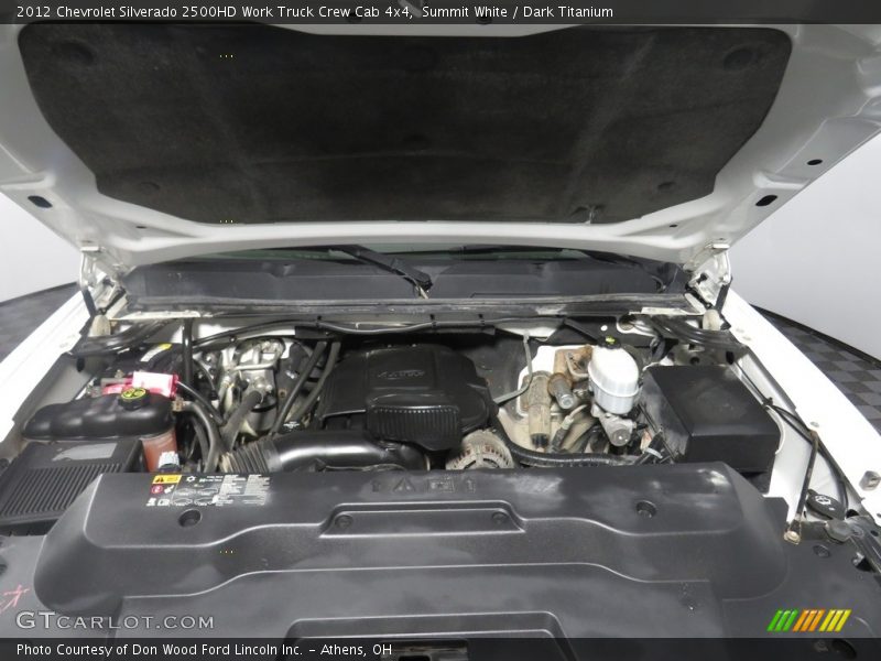 Summit White / Dark Titanium 2012 Chevrolet Silverado 2500HD Work Truck Crew Cab 4x4