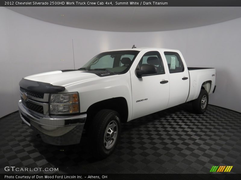 Summit White / Dark Titanium 2012 Chevrolet Silverado 2500HD Work Truck Crew Cab 4x4
