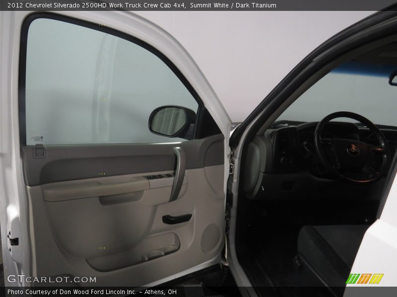 Summit White / Dark Titanium 2012 Chevrolet Silverado 2500HD Work Truck Crew Cab 4x4