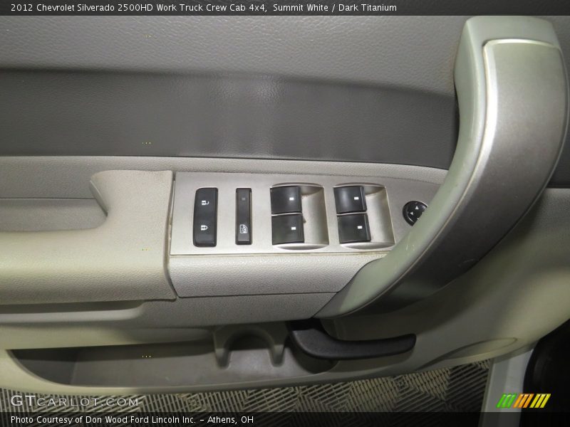 Summit White / Dark Titanium 2012 Chevrolet Silverado 2500HD Work Truck Crew Cab 4x4