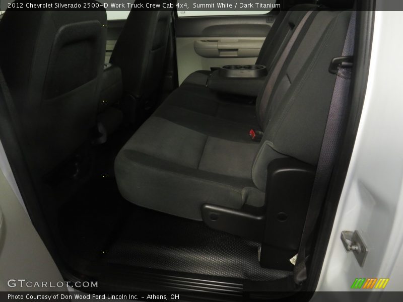 Summit White / Dark Titanium 2012 Chevrolet Silverado 2500HD Work Truck Crew Cab 4x4