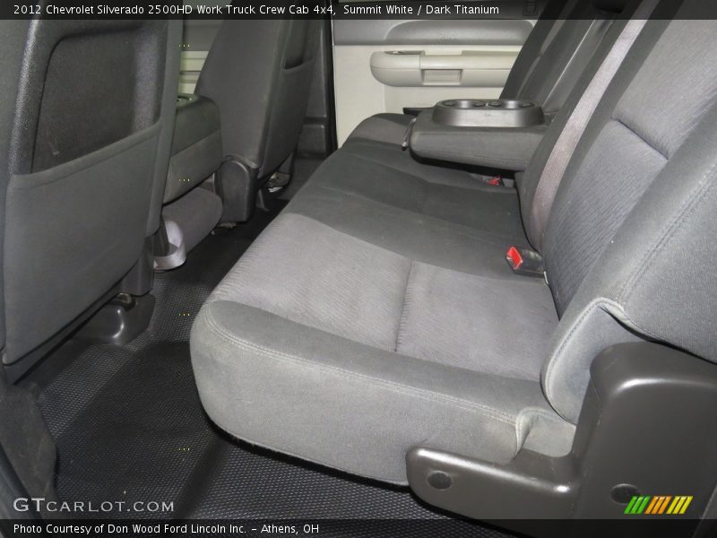 Summit White / Dark Titanium 2012 Chevrolet Silverado 2500HD Work Truck Crew Cab 4x4