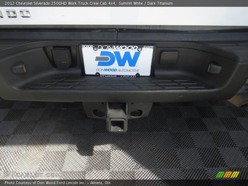 Summit White / Dark Titanium 2012 Chevrolet Silverado 2500HD Work Truck Crew Cab 4x4