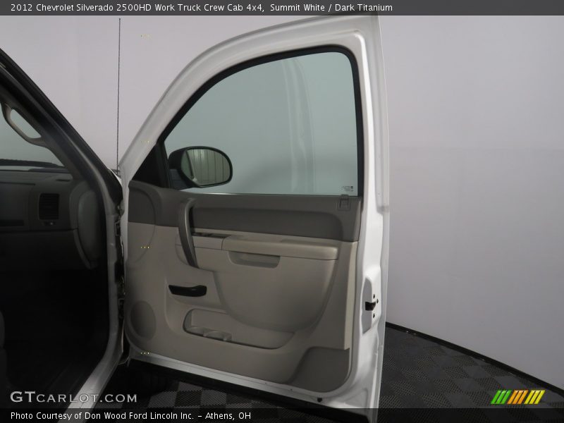 Summit White / Dark Titanium 2012 Chevrolet Silverado 2500HD Work Truck Crew Cab 4x4