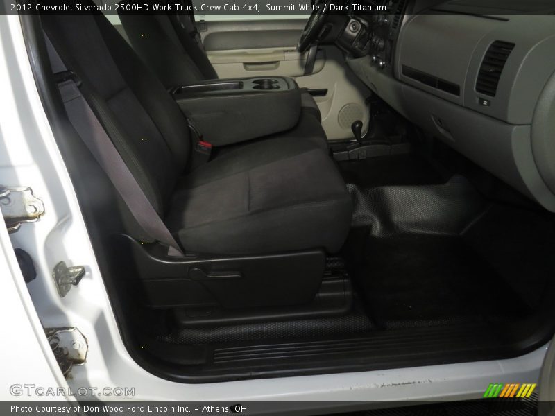 Summit White / Dark Titanium 2012 Chevrolet Silverado 2500HD Work Truck Crew Cab 4x4