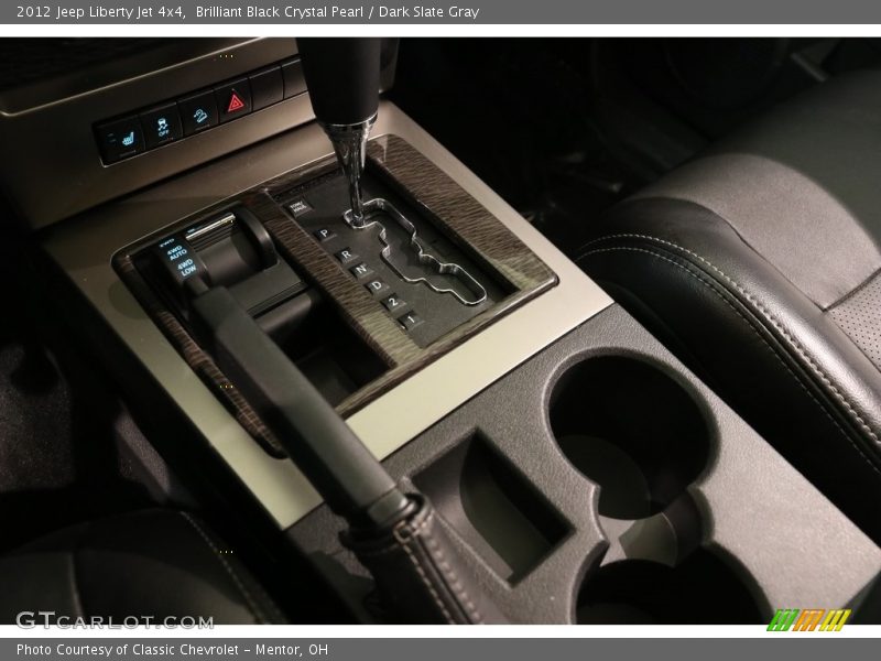 Brilliant Black Crystal Pearl / Dark Slate Gray 2012 Jeep Liberty Jet 4x4