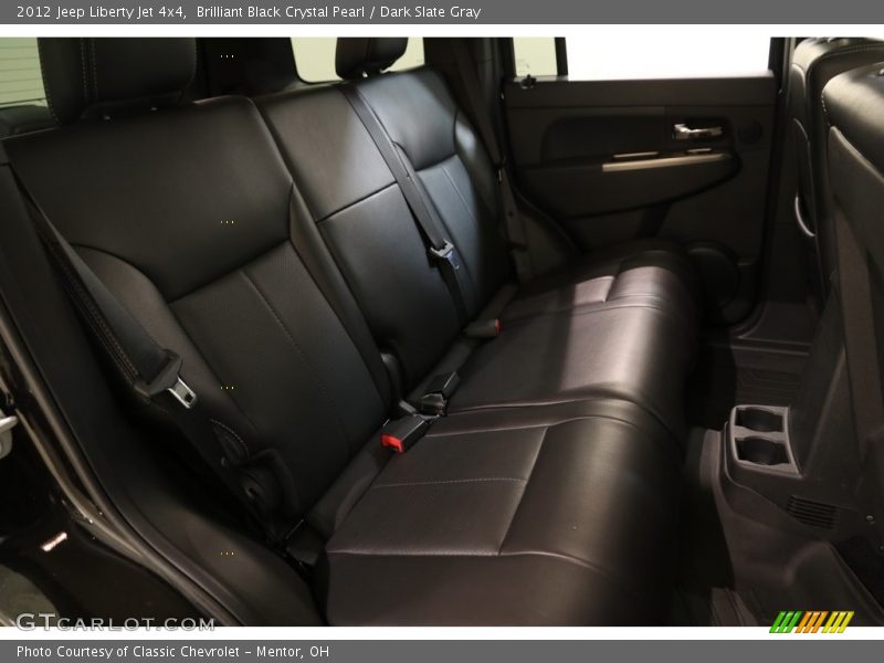 Brilliant Black Crystal Pearl / Dark Slate Gray 2012 Jeep Liberty Jet 4x4