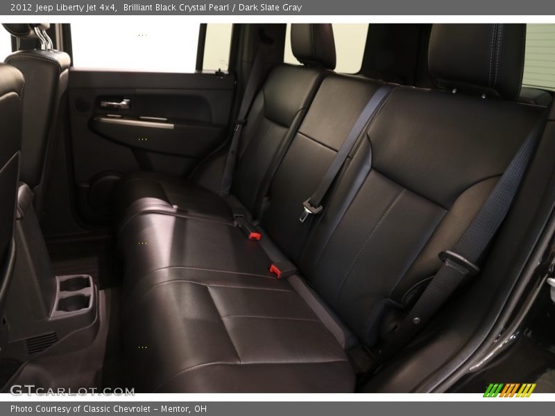 Brilliant Black Crystal Pearl / Dark Slate Gray 2012 Jeep Liberty Jet 4x4