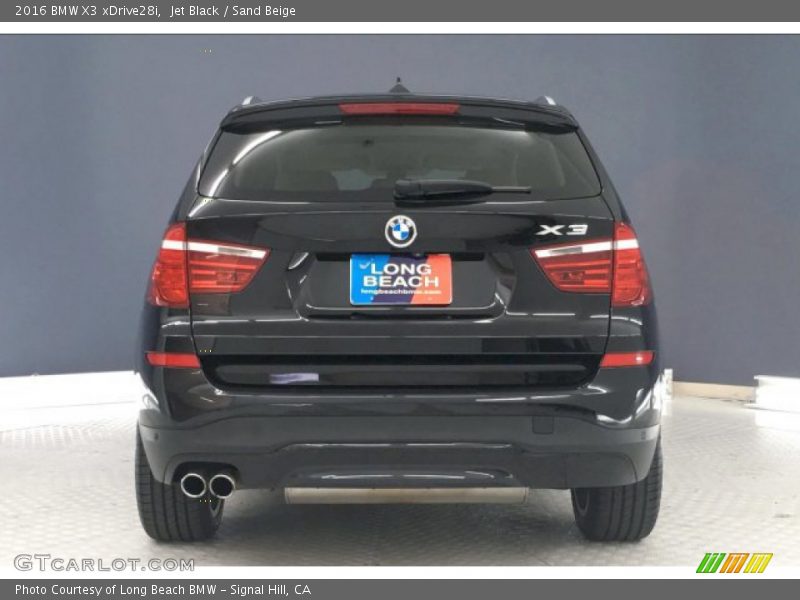Jet Black / Sand Beige 2016 BMW X3 xDrive28i
