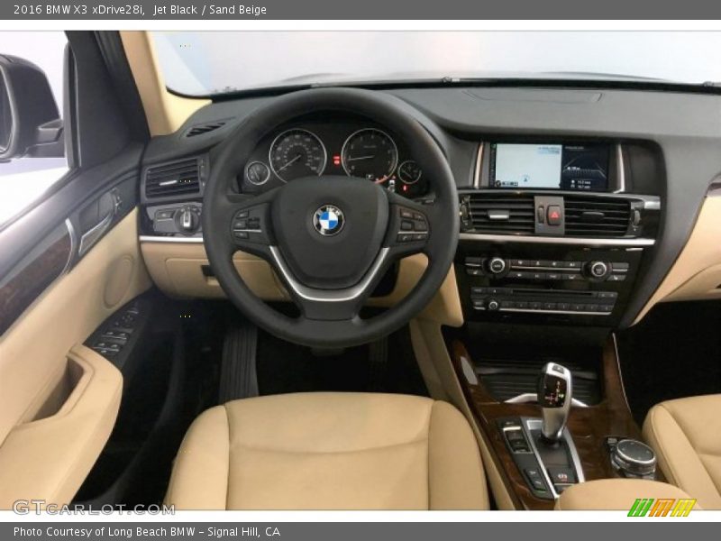 Jet Black / Sand Beige 2016 BMW X3 xDrive28i