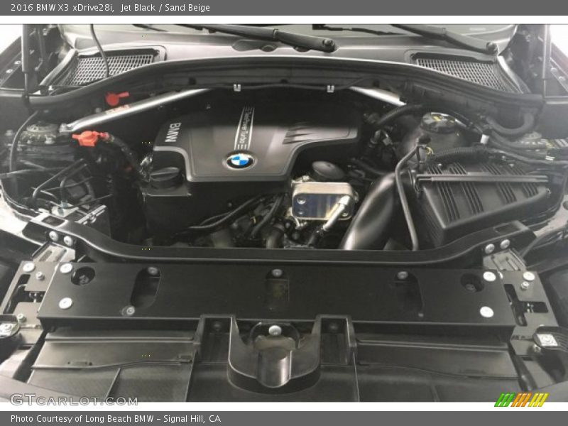 Jet Black / Sand Beige 2016 BMW X3 xDrive28i