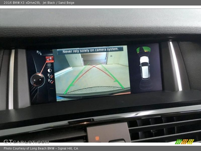 Jet Black / Sand Beige 2016 BMW X3 xDrive28i