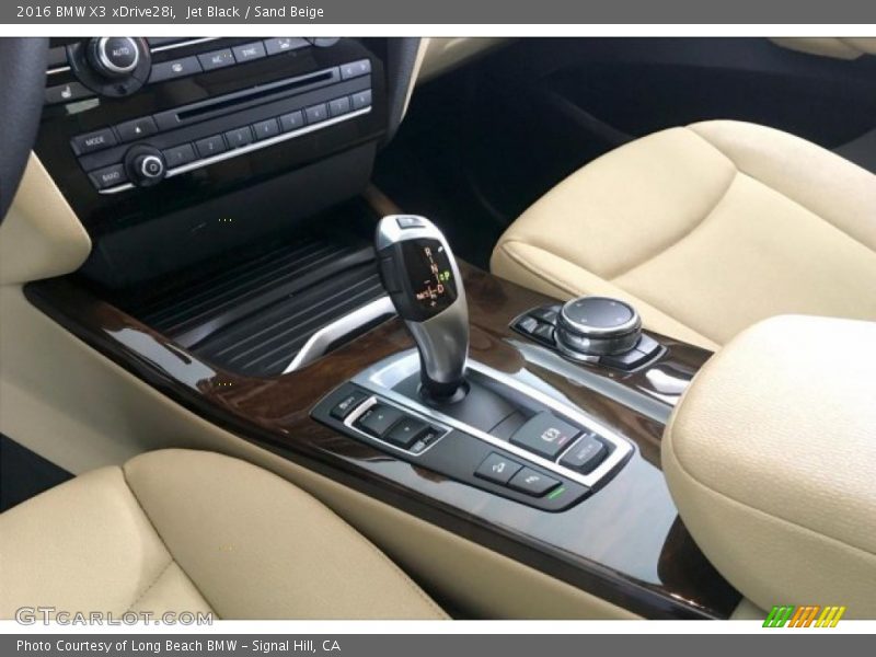 Jet Black / Sand Beige 2016 BMW X3 xDrive28i