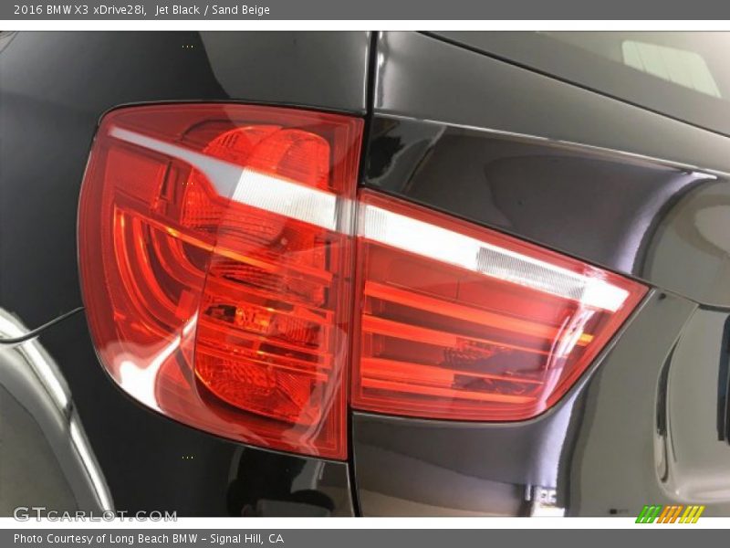Jet Black / Sand Beige 2016 BMW X3 xDrive28i