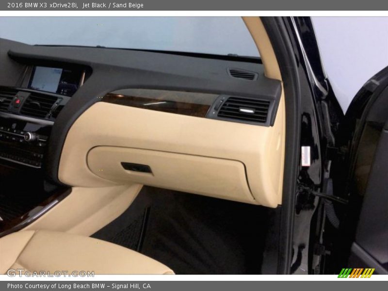 Jet Black / Sand Beige 2016 BMW X3 xDrive28i