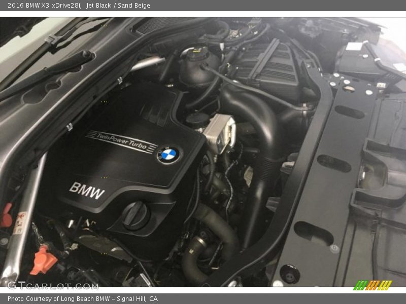 Jet Black / Sand Beige 2016 BMW X3 xDrive28i