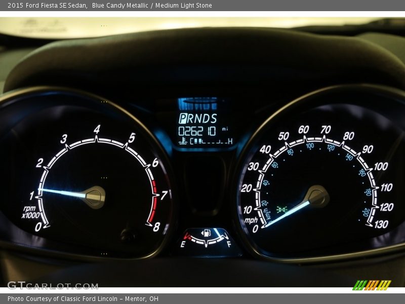  2015 Fiesta SE Sedan SE Sedan Gauges