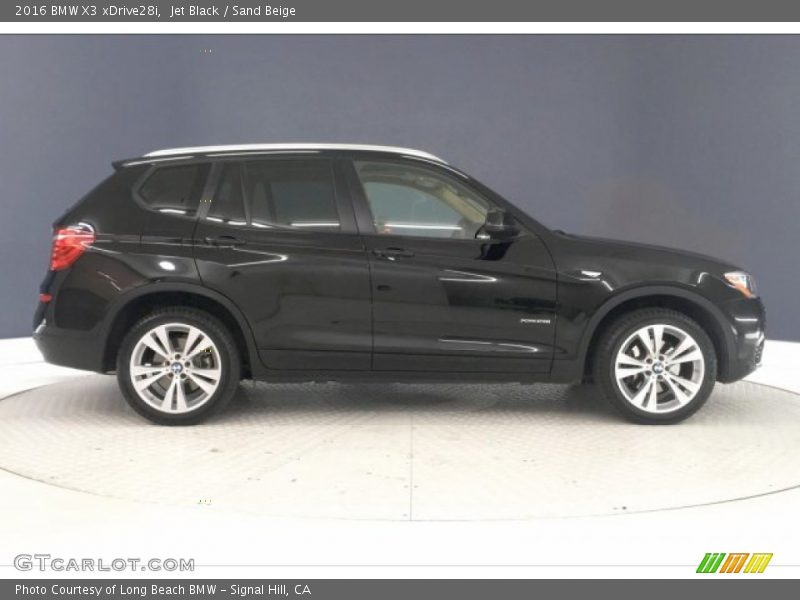 Jet Black / Sand Beige 2016 BMW X3 xDrive28i