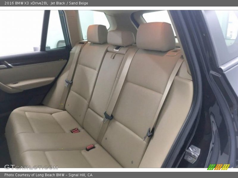 Jet Black / Sand Beige 2016 BMW X3 xDrive28i