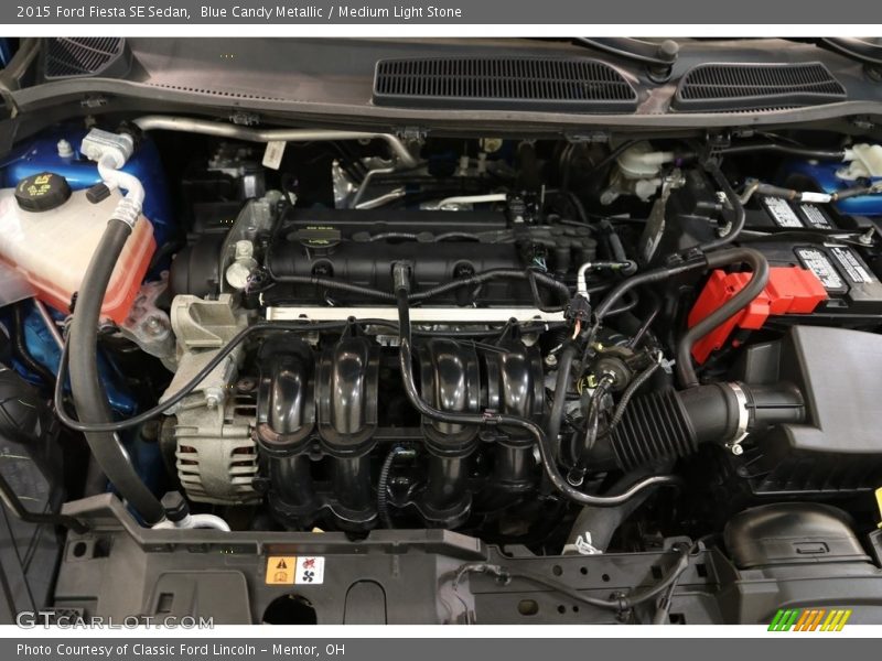  2015 Fiesta SE Sedan Engine - 1.6 Liter DOHC 16-Valve Ti-VCT 4 Cylinder