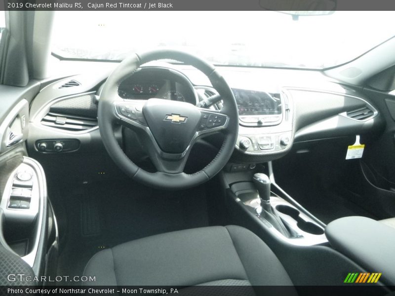 Cajun Red Tintcoat / Jet Black 2019 Chevrolet Malibu RS