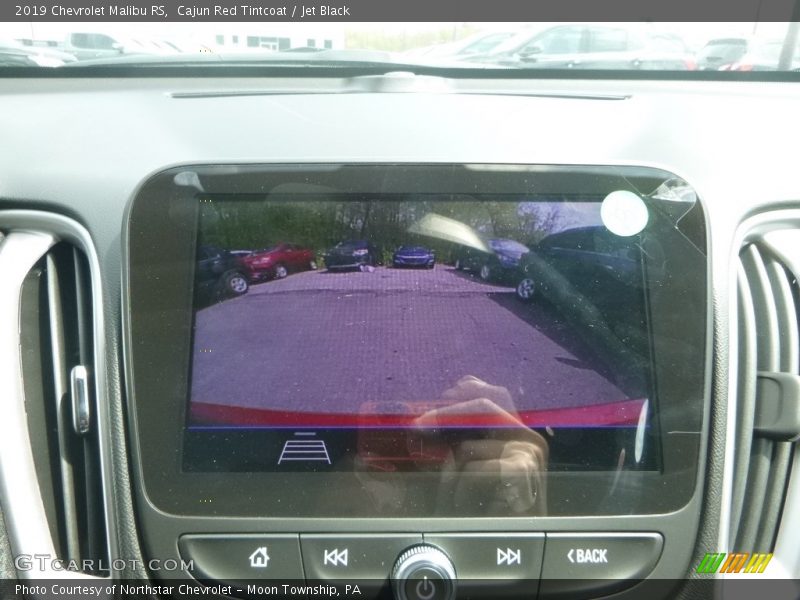 Cajun Red Tintcoat / Jet Black 2019 Chevrolet Malibu RS