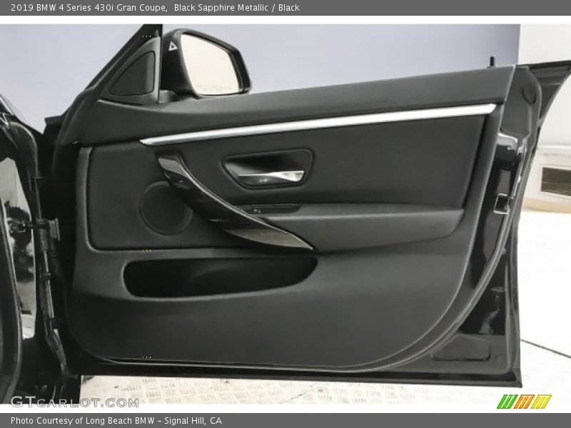 Black Sapphire Metallic / Black 2019 BMW 4 Series 430i Gran Coupe