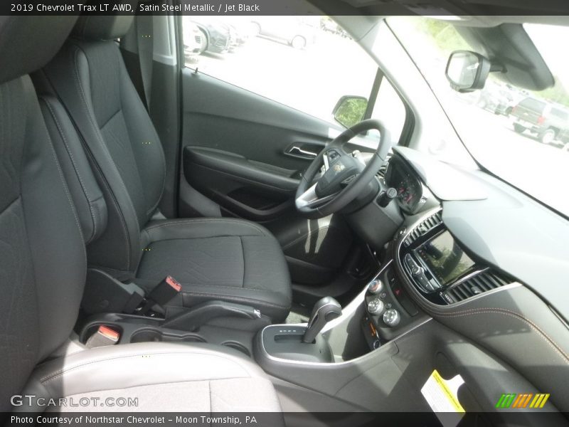 Satin Steel Metallic / Jet Black 2019 Chevrolet Trax LT AWD