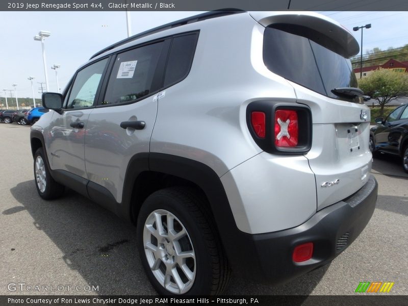 Glacier Metallic / Black 2019 Jeep Renegade Sport 4x4