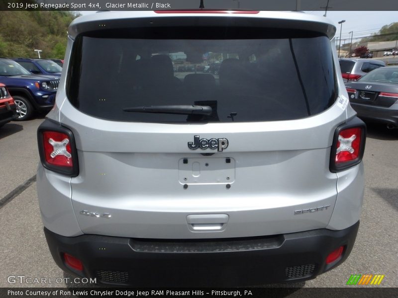 Glacier Metallic / Black 2019 Jeep Renegade Sport 4x4