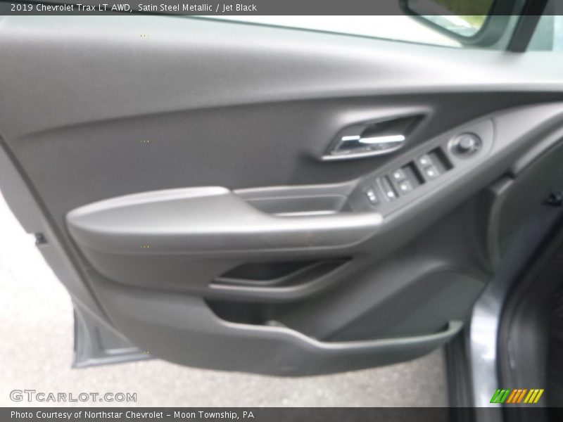 Satin Steel Metallic / Jet Black 2019 Chevrolet Trax LT AWD