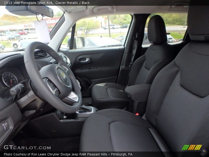 Glacier Metallic / Black 2019 Jeep Renegade Sport 4x4
