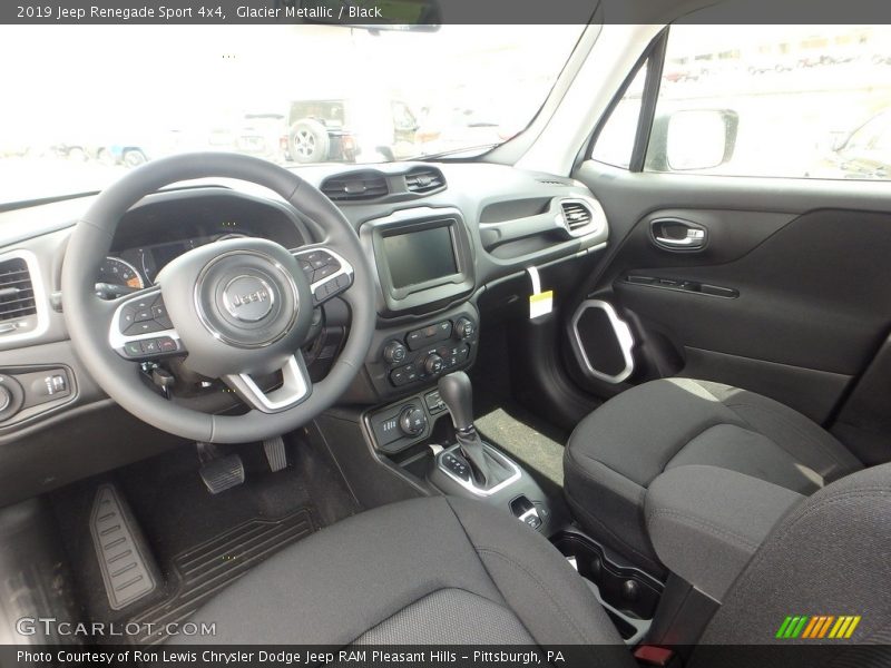 Glacier Metallic / Black 2019 Jeep Renegade Sport 4x4