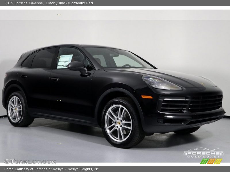 Black / Black/Bordeaux Red 2019 Porsche Cayenne