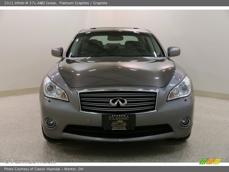 Platinum Graphite / Graphite 2011 Infiniti M 37x AWD Sedan