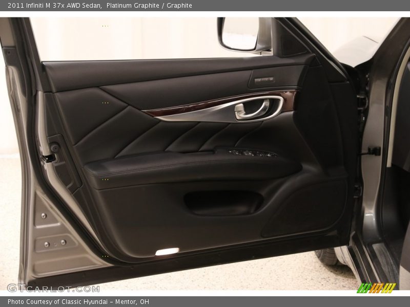 Platinum Graphite / Graphite 2011 Infiniti M 37x AWD Sedan