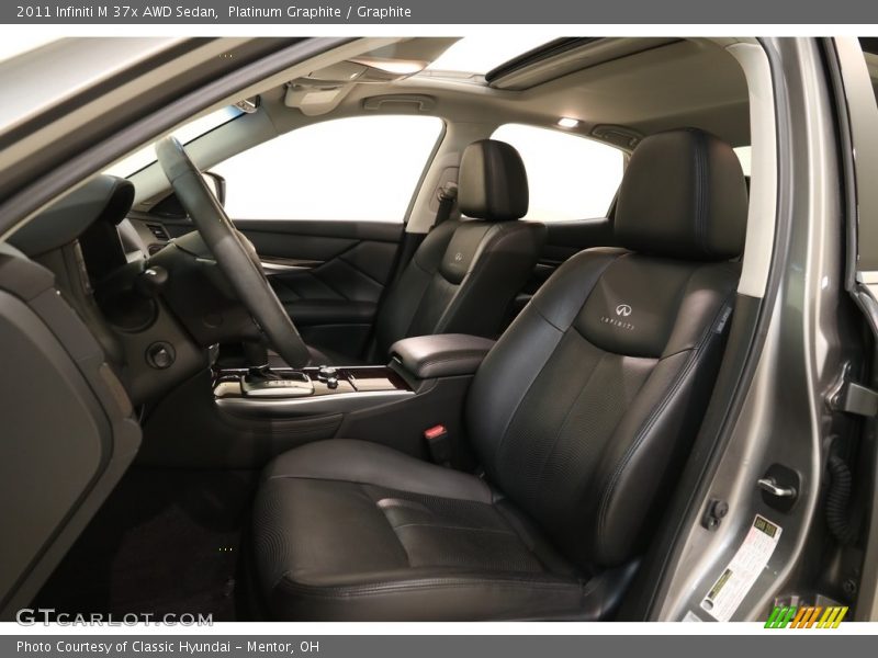 Platinum Graphite / Graphite 2011 Infiniti M 37x AWD Sedan